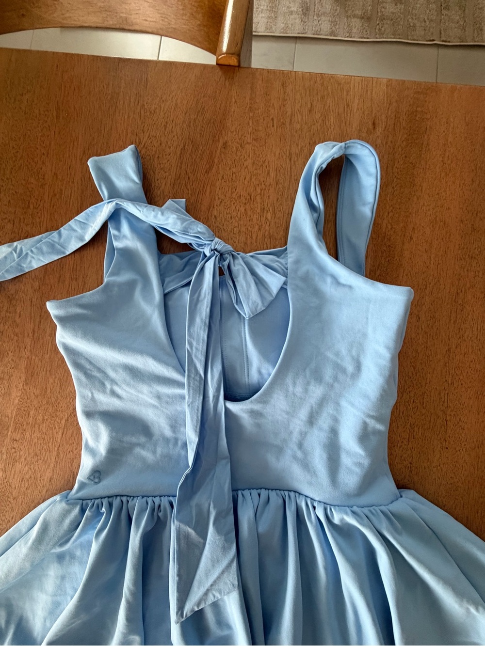 Blogilates Women Mommy & Me Princess Bow Back Dress size small - Picture 6 of 11